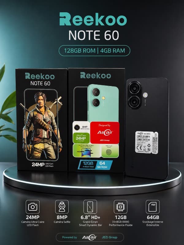 Reekoo Note60 4+8-64Gb