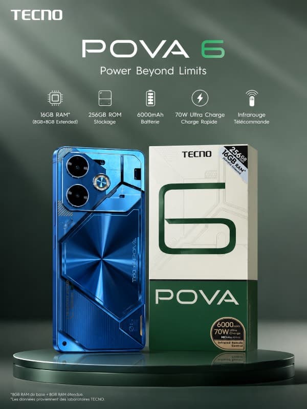 Tecno Pova 6 8+8-256Gb