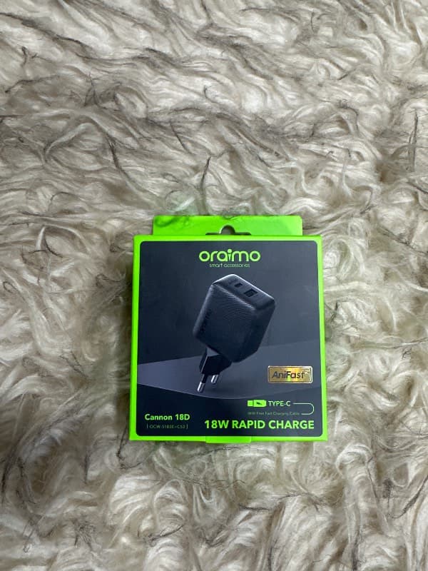Oraimo Chargeur 18W Type C Ocw-5183E-C53