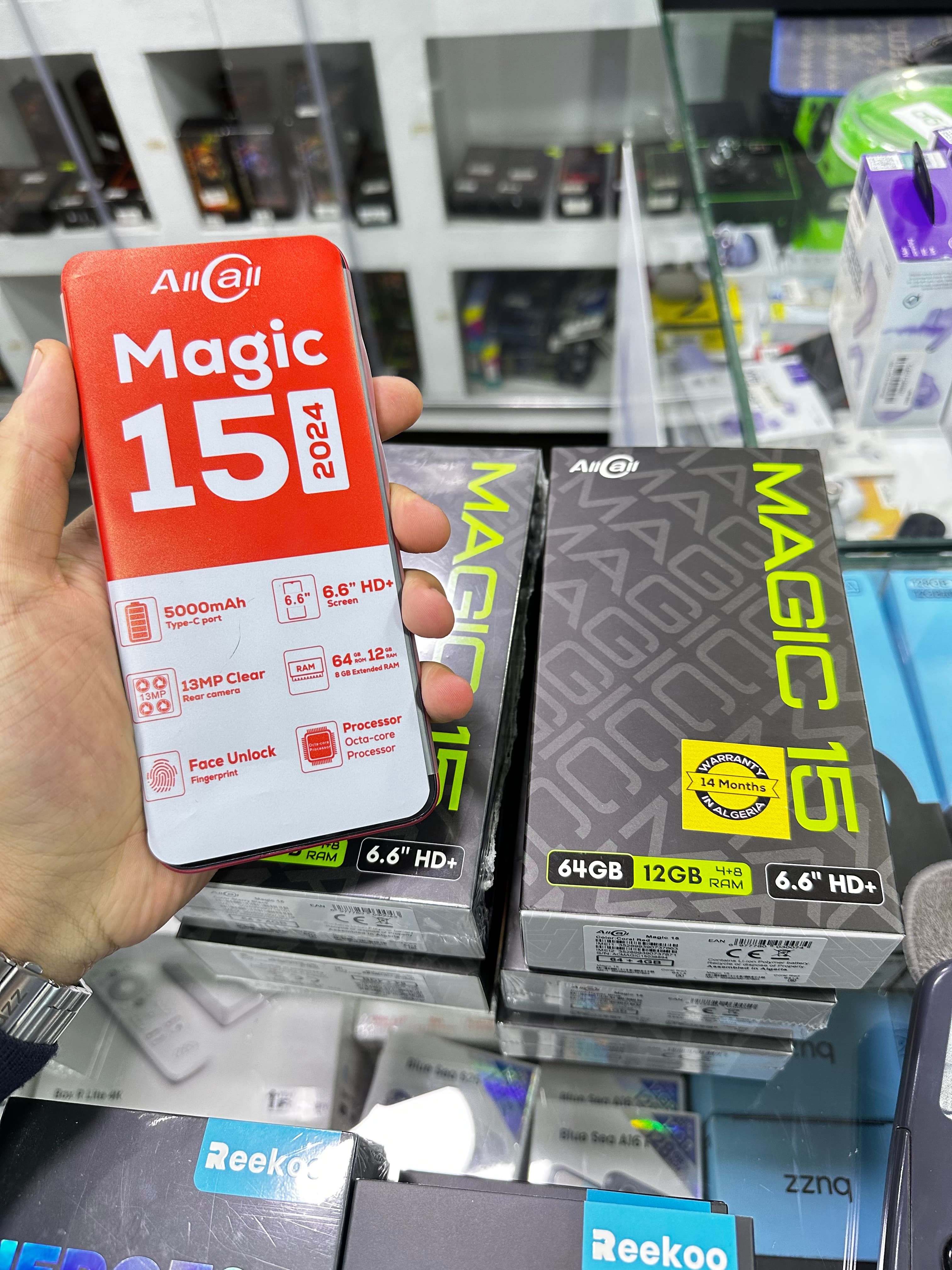 AllCall Magic15 4+8-64Gb Noir