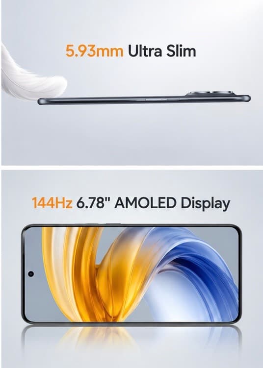 Tecno Spark Slim 8+8-256Gb Blanc