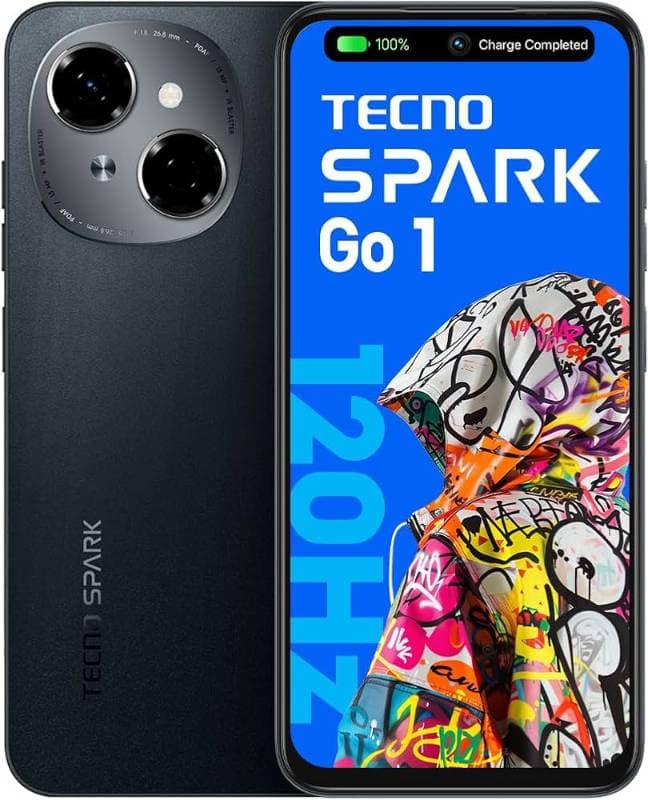 Tecno Spark-Go 1 4+4-128Gb Noir