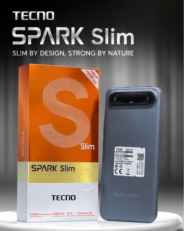 Tecno Spark Slim 8+8-256Gb
